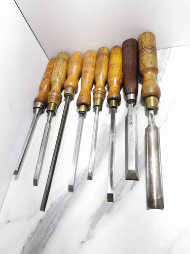 Pcs vintage antique chisel - 8,
