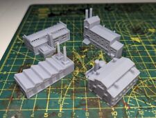3mm T Gauge Scale 20th Century Factory Set 1 – 4 Buildings