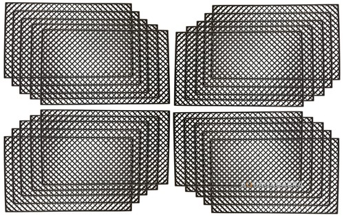 Diamond cut filter grids - 20,