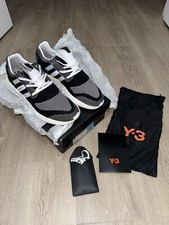 Mens Y-3 ZG knit trainers size
