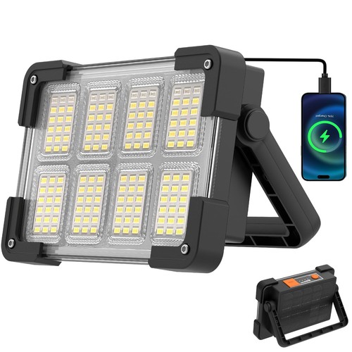 Solar rechargeable led work - rechargeable,