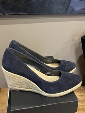 Marks&Spencer Navy Suede And