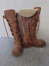 Women's Brown Leather destroy