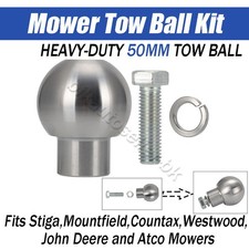50mm 2'' Mower Tow Ball Hitch