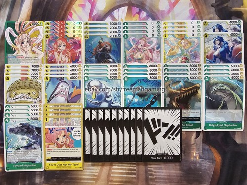One piece tcg shirahoshi - tcg, deck