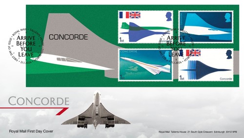 2026 concorde first day - gb,