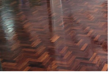 1930's Teak parquet BARGAIN up to"SIX times" the size/area  smaller ones on sale