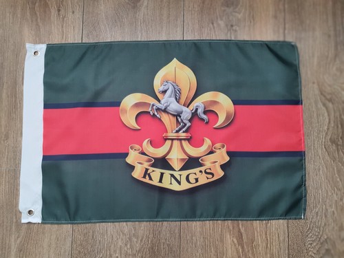 King regiment flag - regiment,