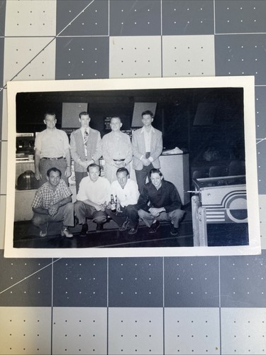 Vintage 1949 photograph men - photograph,