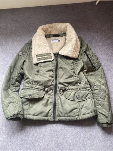 Superdry green jacket - superdry, with