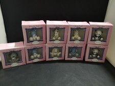 M723-MY BLUE NOSE FRIENDS LOT OF NINE BOXED 2INS FIGURINES
