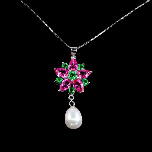 Summer 925 silver - summer, necklace