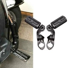 Black 1-1/4" Highway Foot Pegs