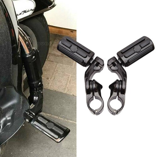 Black highway foot pegs - foot,