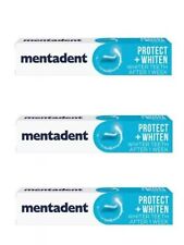 3 x Mentadent Protect + Whiten Toothpaste 75ml