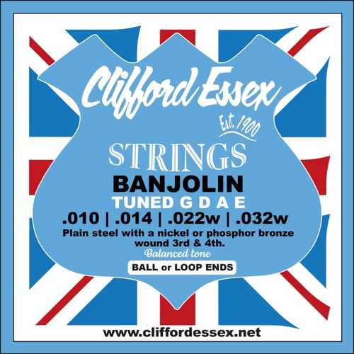 Banjolin string set 4 - banjolin,