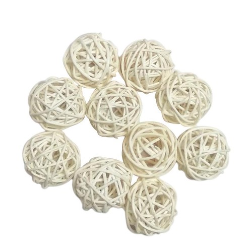 Pieces wicker rattan balls - rattan,