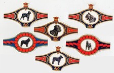 BOUVIER DES FLANDRE COLLECTION OF VINTAGE DOG COLLECTIBLE  BANDS
