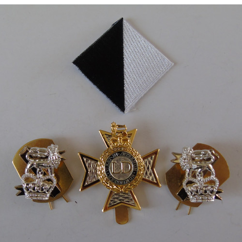 Light dragoons cap - badge,