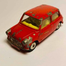 Corgi Toys #225 Austin Seven Mini Red - Original Vintage (ref25)