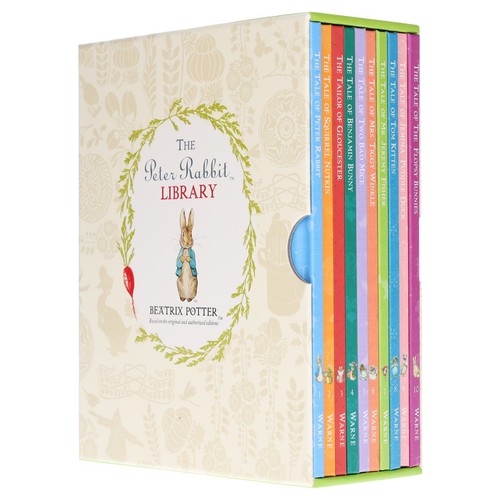 Peter rabbit library coloured - rabbit,