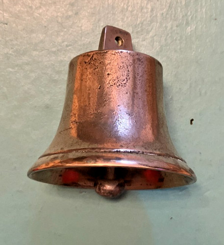 Antique bronze bell - b,