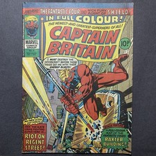 Captain Britain 8/ Bronze Age Marvel Comics 1976/ See Description