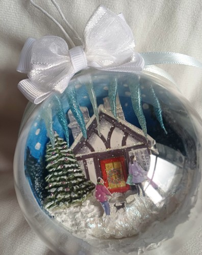 Handmade christmas diorama - christmas,