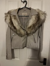 River island leather jacket - leather,