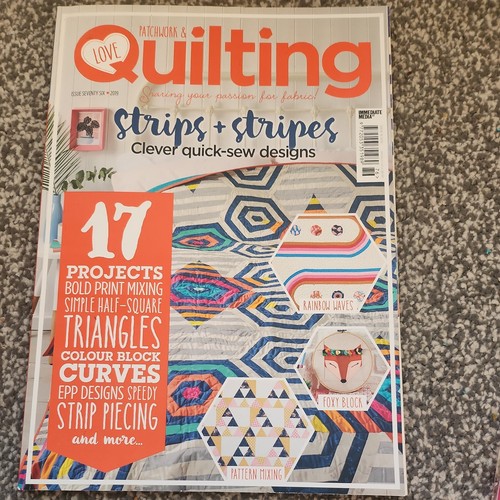 Love patchwork and quilting - patchwork,