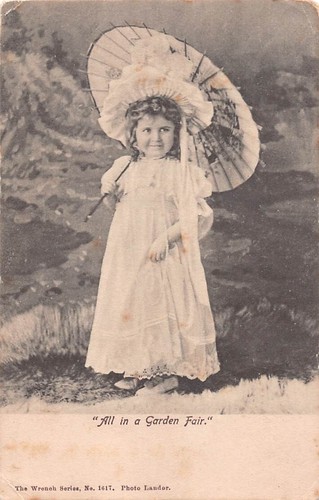 Family history postcard - family,