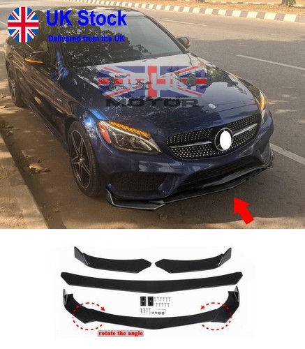 Body front bumper lip spoiler - front,