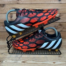 Adidas Football Boots Mens UK 7.5 Predator Instinct Lethal Zones Black Solar Red