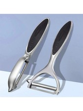 2PC Kitchen Peeler Slicer Set Fruit Vegetable Swivel Cutter Potato Peeling Tool