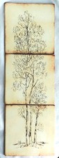 3 x Vintage Alcora Spanish
