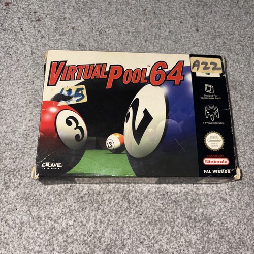 Virtual pool nintendo 64 - nintendo,