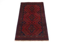 3 x 4 ft Tribal Red Area Rug