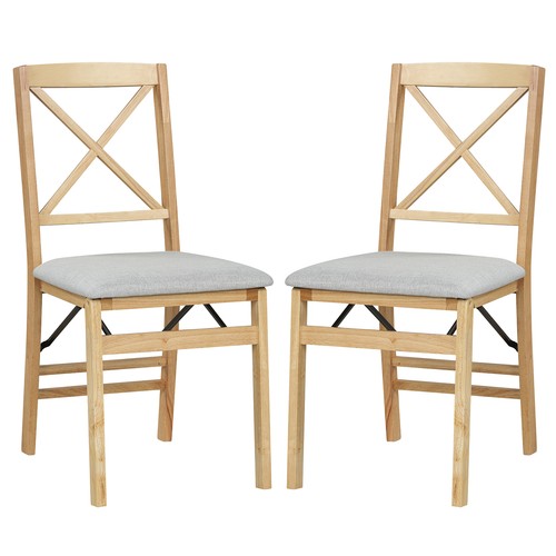Folding dining chairs set 2 - dining,