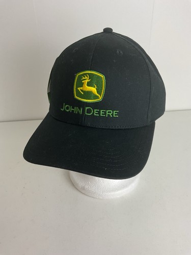 John deere cap black twill - john,