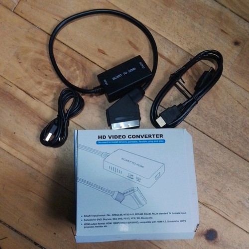 Scart hdmi converter - to,