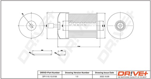 Dp1110 0156 drive - drive, fuel