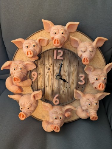 Piggin wall clock david - piggin,