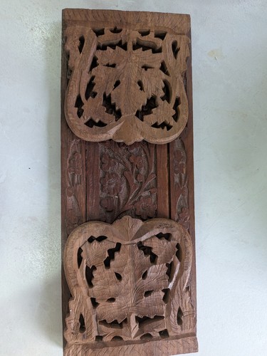 Vintage wooden book - book, hand