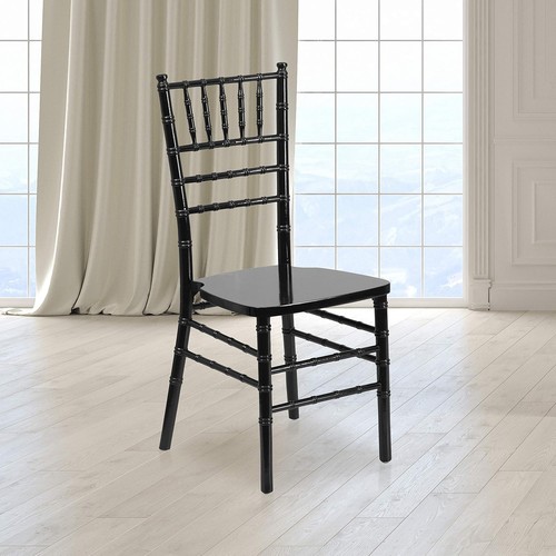 Black wood chiavari - black,