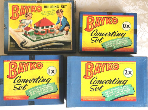 Vintage bayko building set - building,