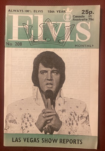 Elvis monthly 208 may 1977 - may,