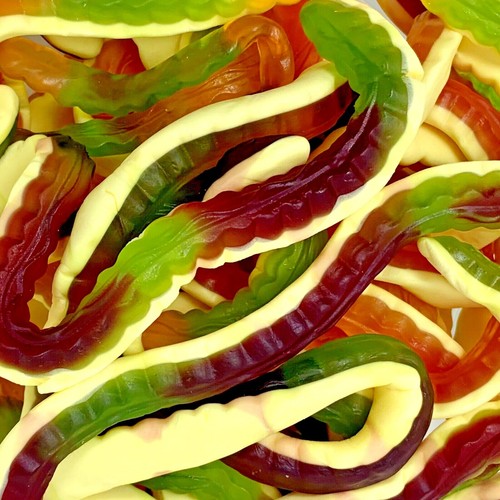 Haribo yellow bellies - yellow, retro