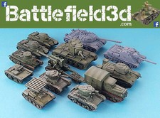 Soviet WW2 Vehicles 1/100