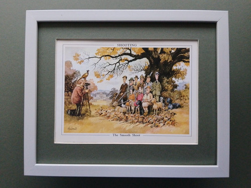 Norman thelwell shooting print - thelwell,