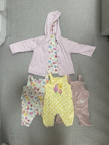 Newborn dungarees and hoodie - 3,